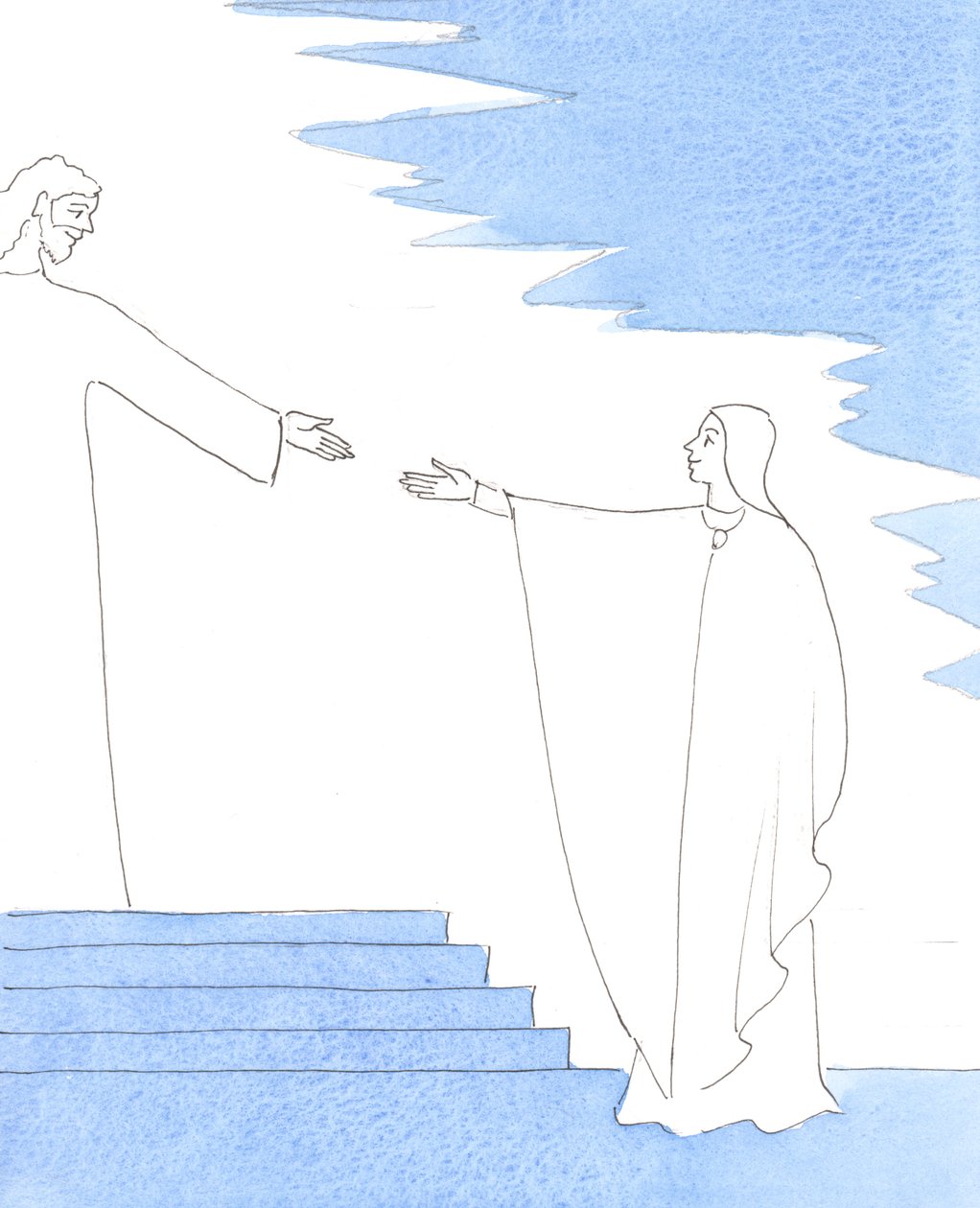 The generous response of the Blessed Virgin to God