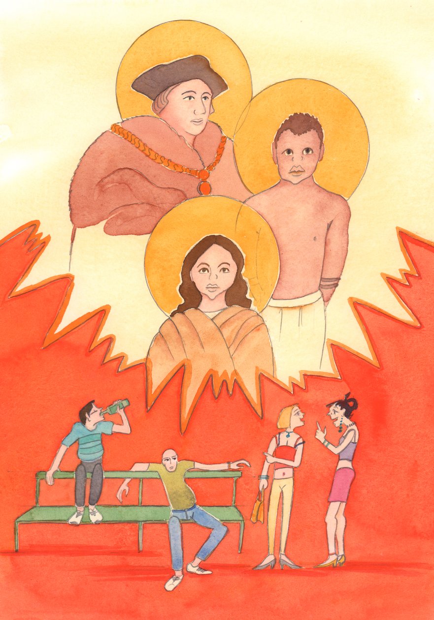 There are martyrs for truth in every age, 2003 by Elizabeth Wang