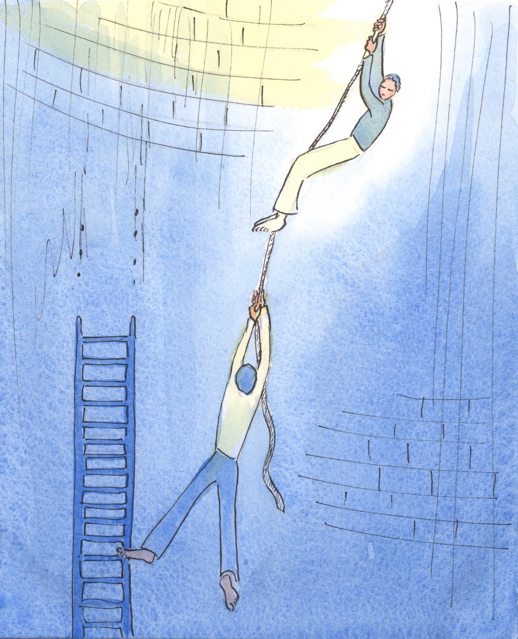 When someone perseveres in intercession for a person in danger, it's as ...