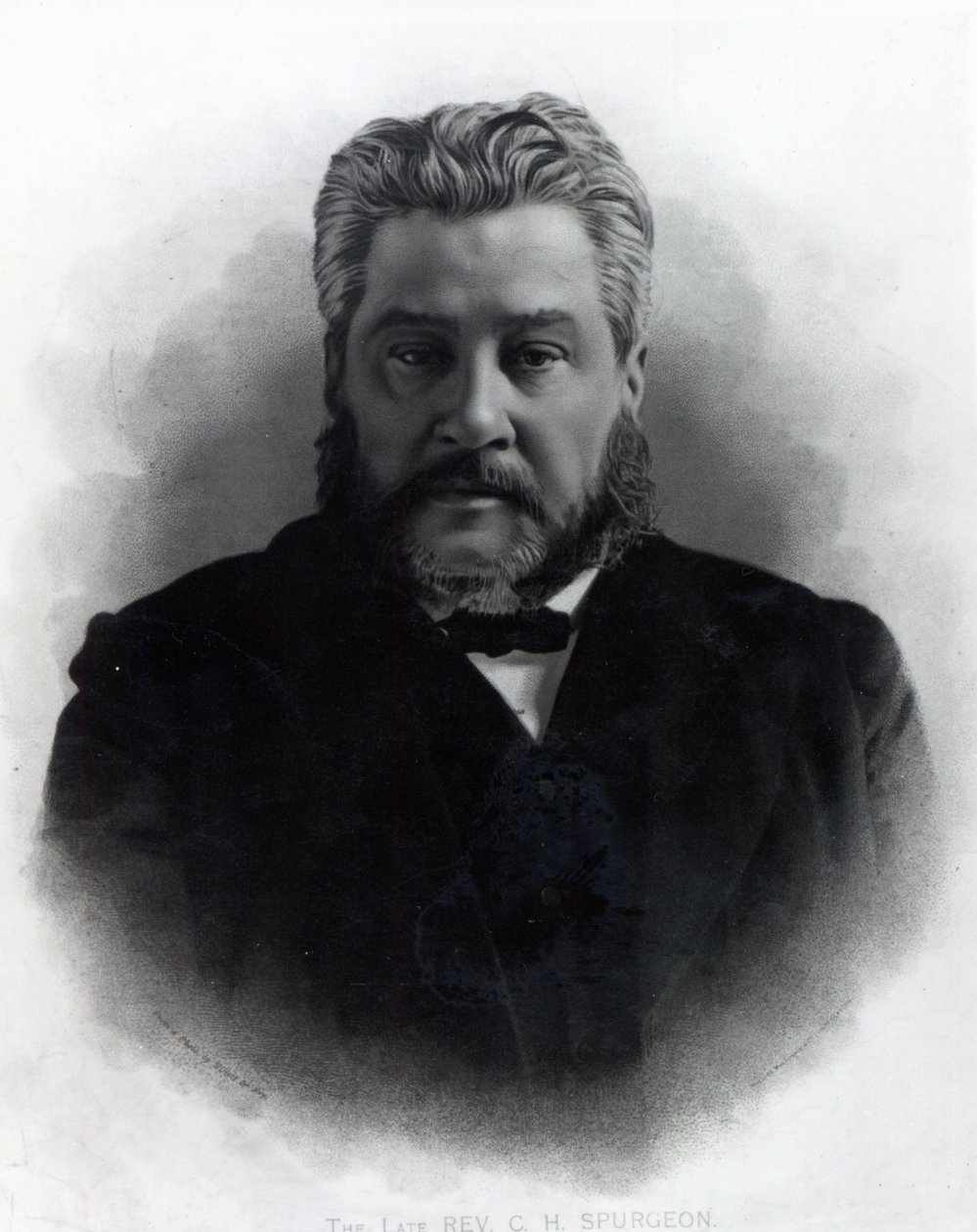 Reverend Charles Haddon Spurgeon, after a photograph by Elliot and Fry