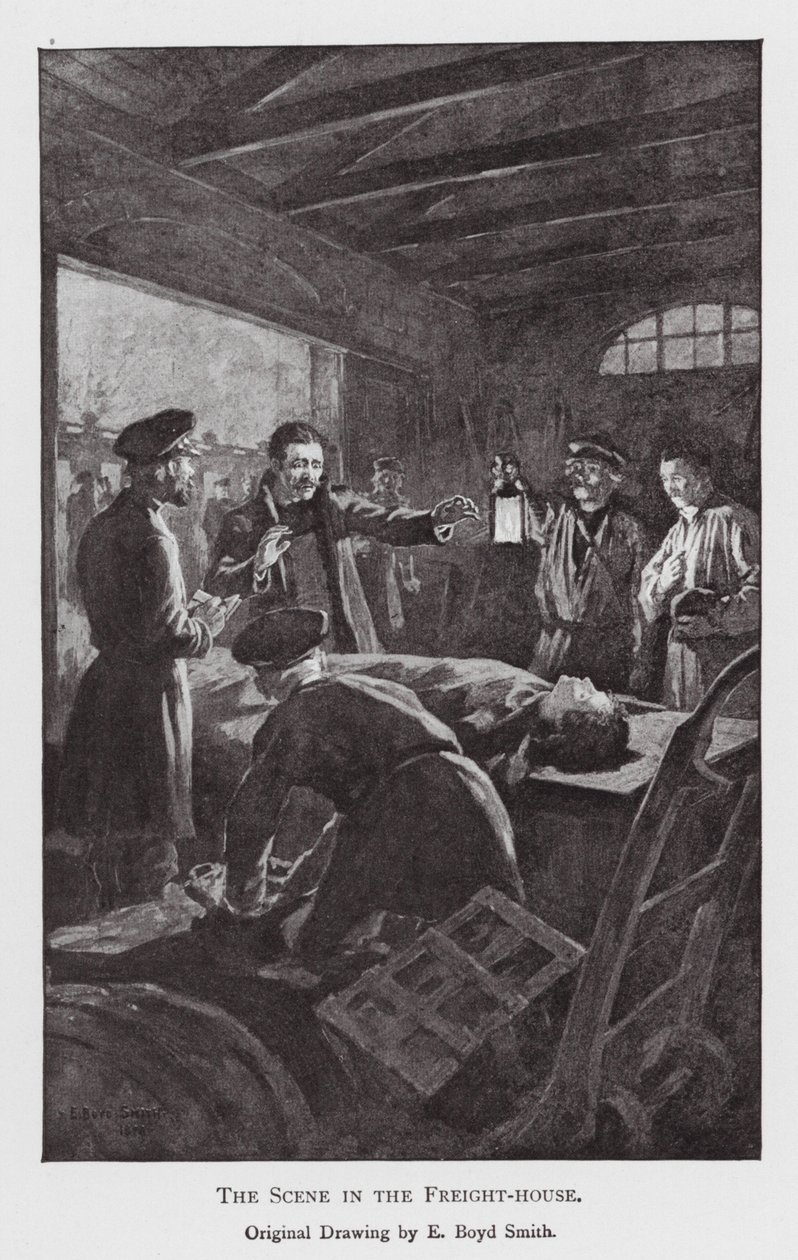 Illustration for Anna Karenina by Leo Tolstoy by Elmer Boyd Smith