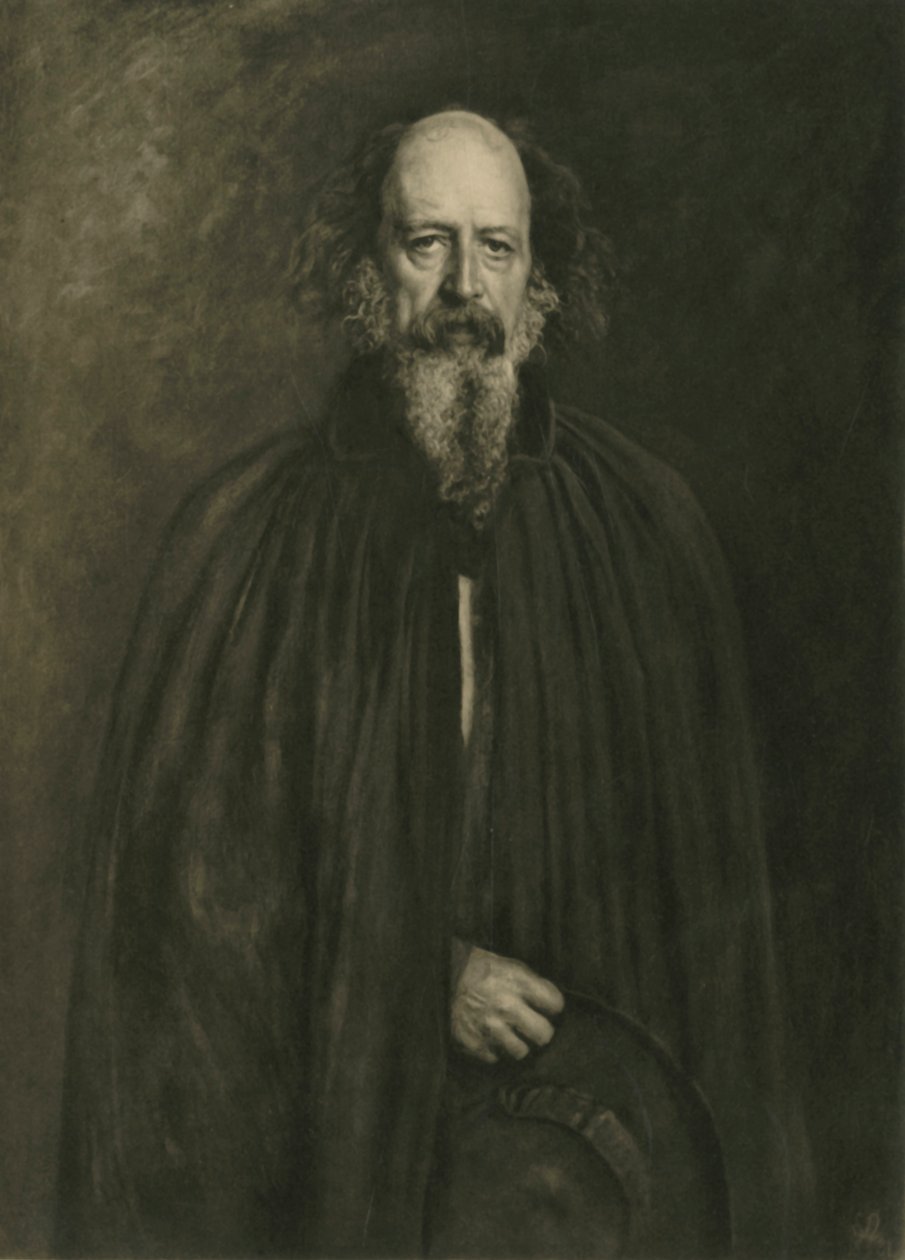 Alfred Lord Tennyson, 1881, 1908 by Emery Walker