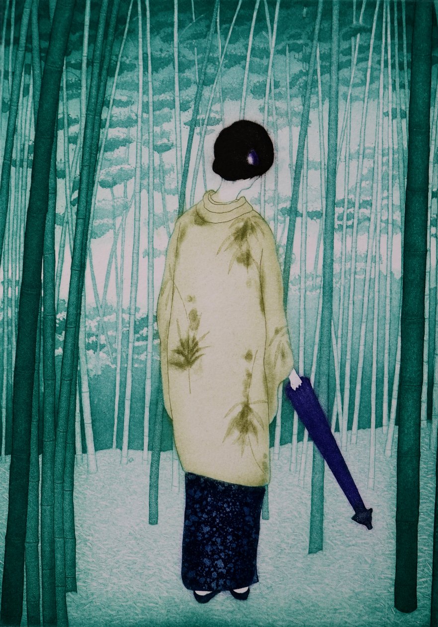 Bamboo Lady, 2007 by Emiko Aida