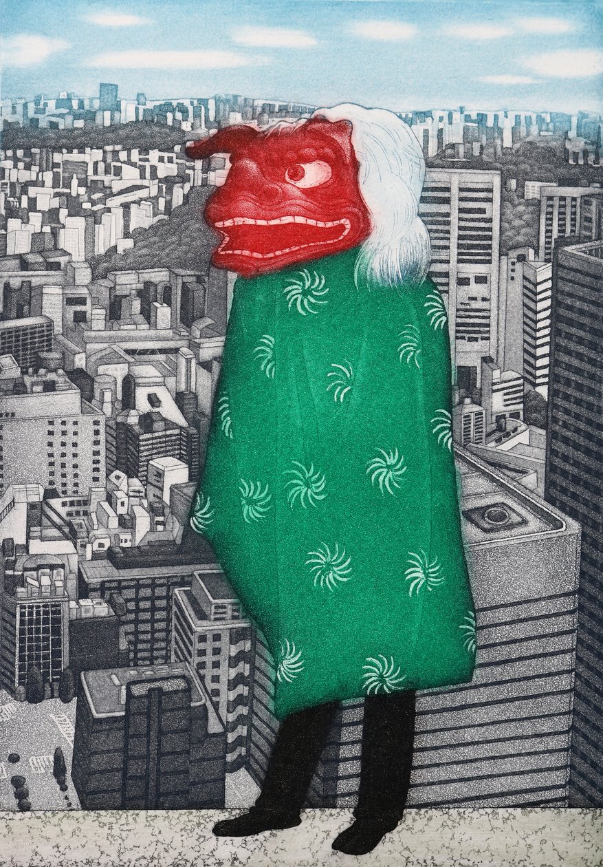 Happy Lion, 2007 by Emiko Aida