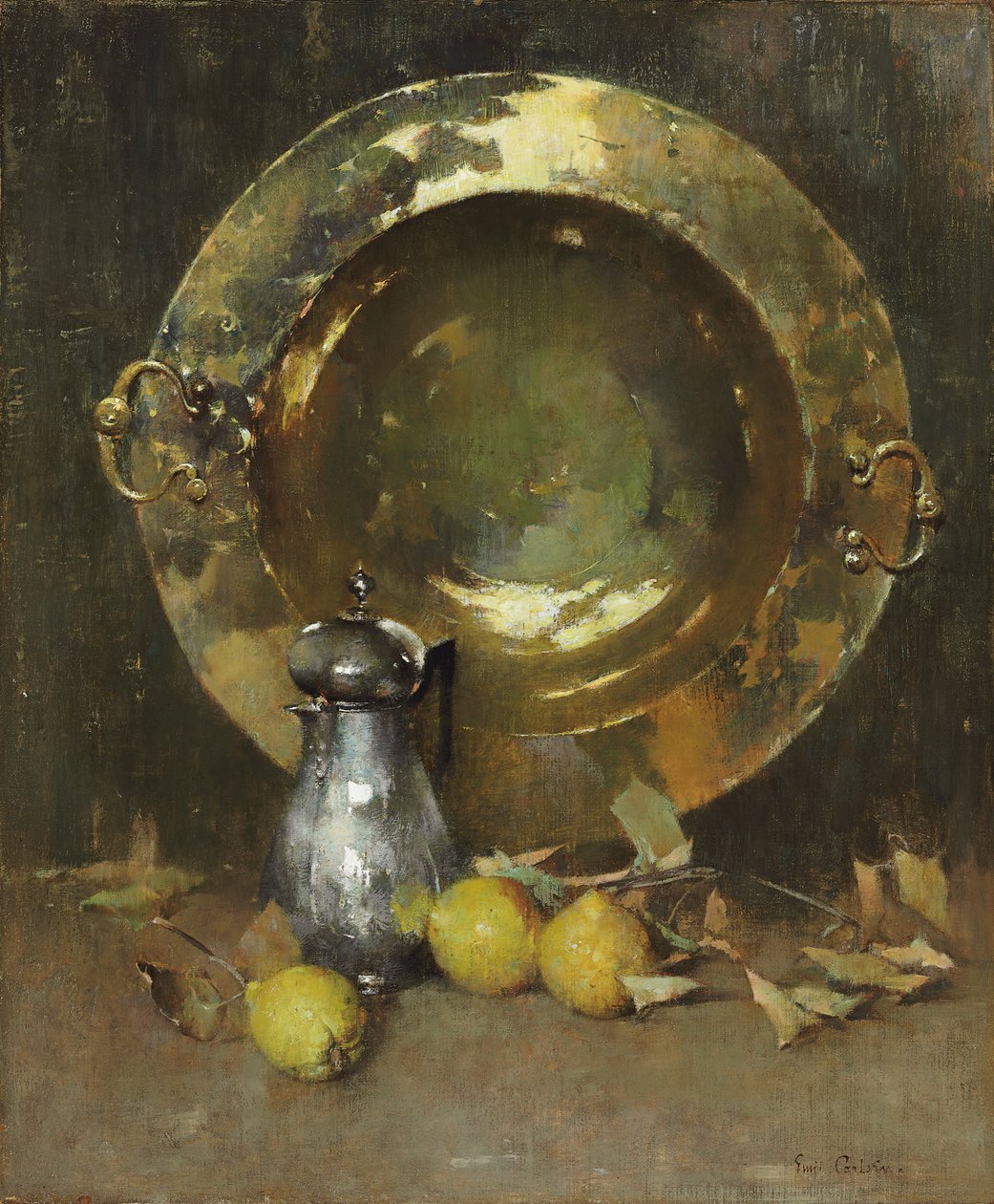 Still Life, c.1918 by Emil Carlsen