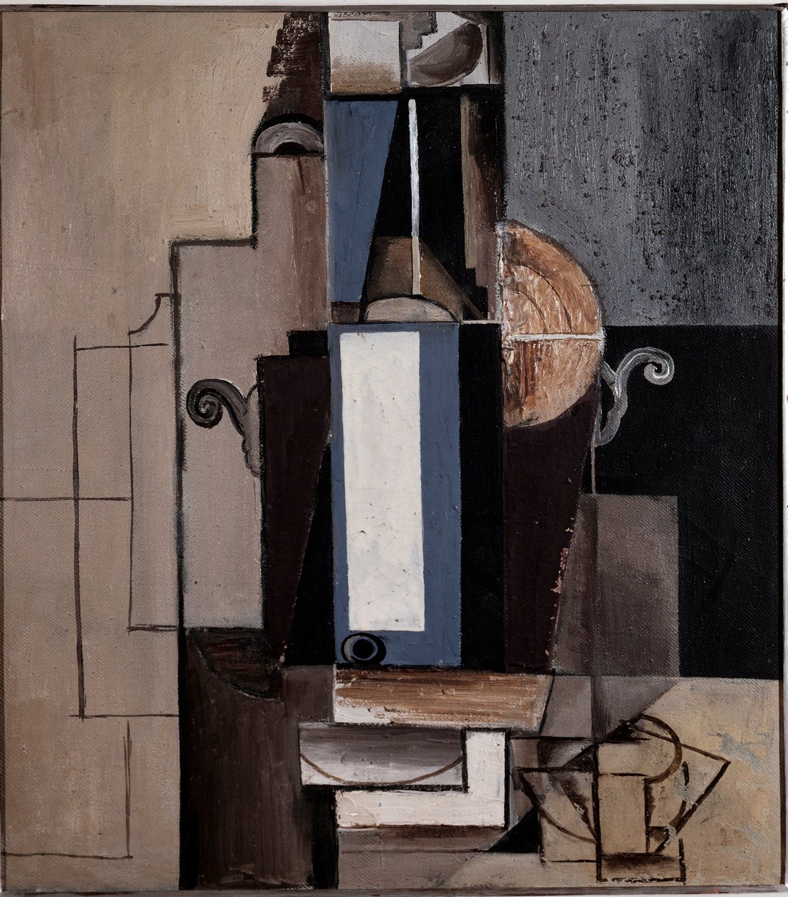 Cubist Composition by Emil Filla: Premium art reproduction