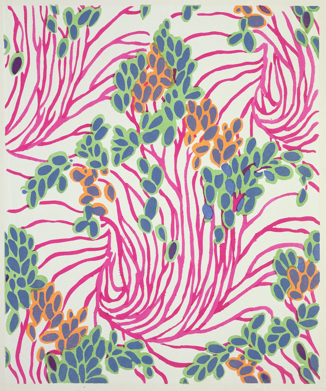 Floral design motif from 