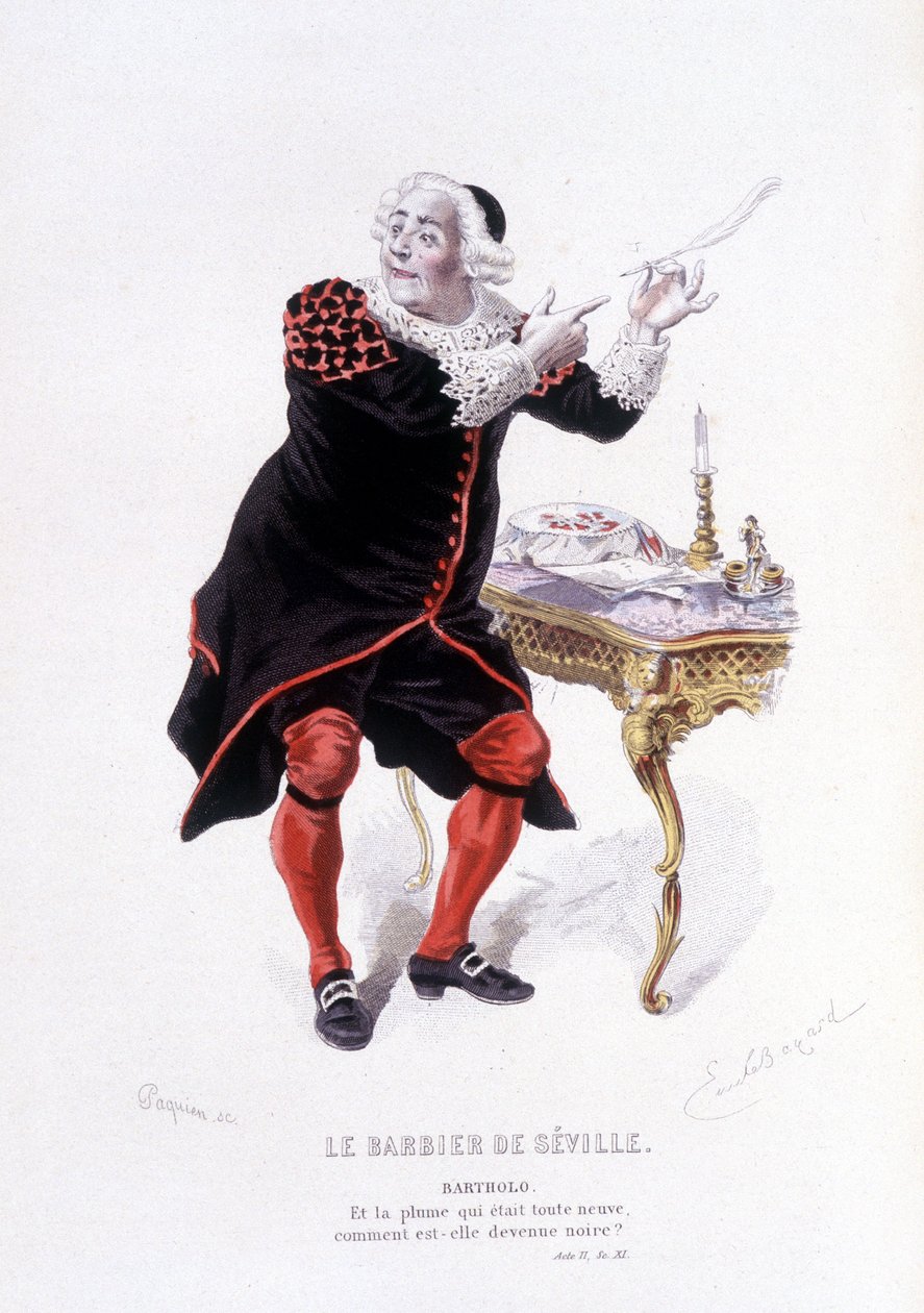 Bartholo in the Barber of Seville from 