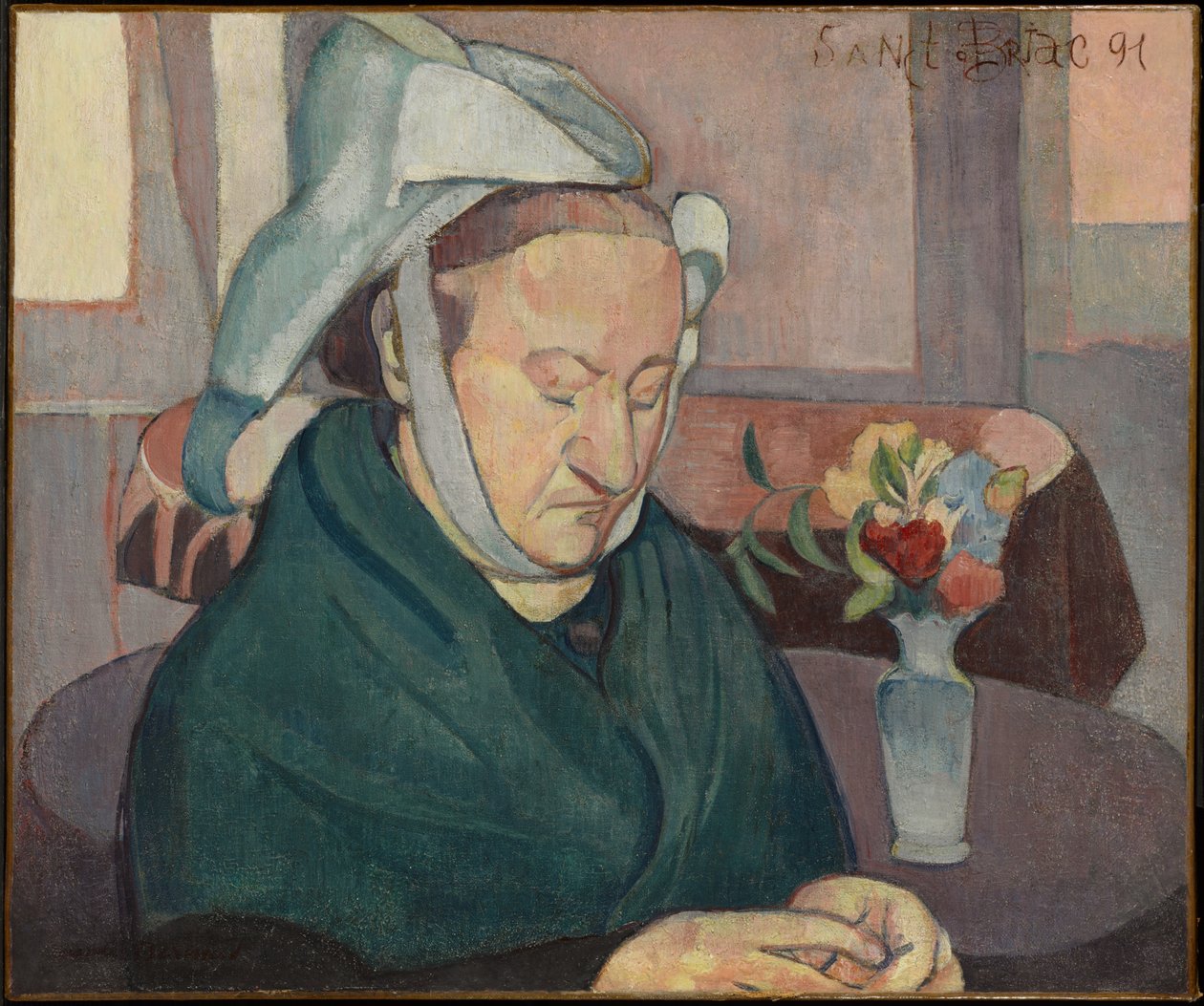 Portrait of Madame Lemasson by Emile Bernard