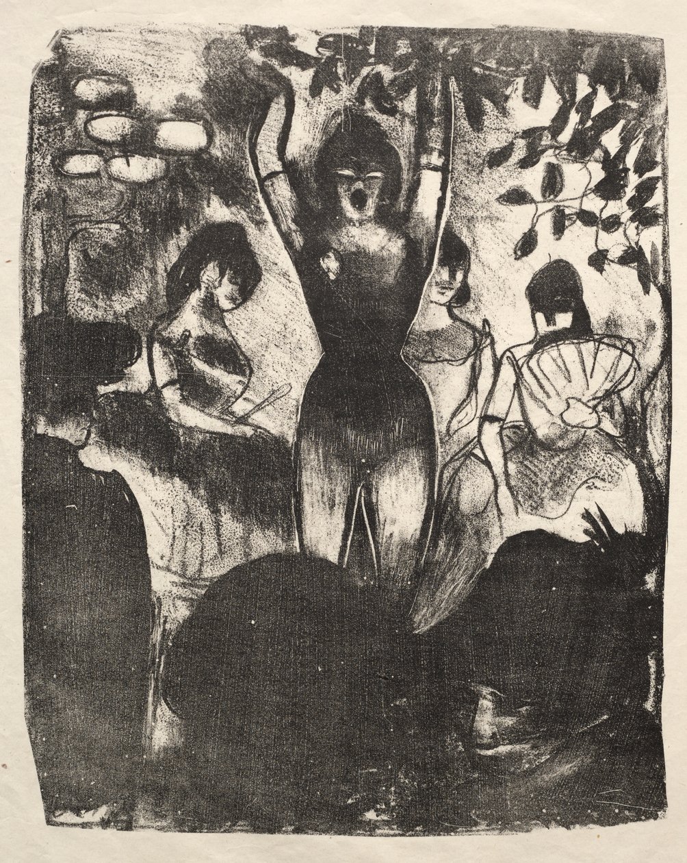 Singer at the Café-Concert by Emile Bernard