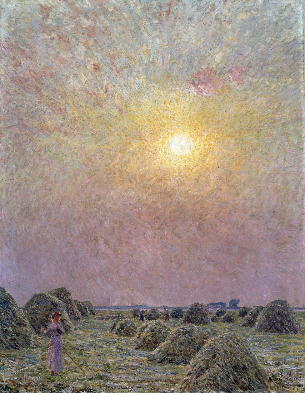 Setting Sun by Emile Claus