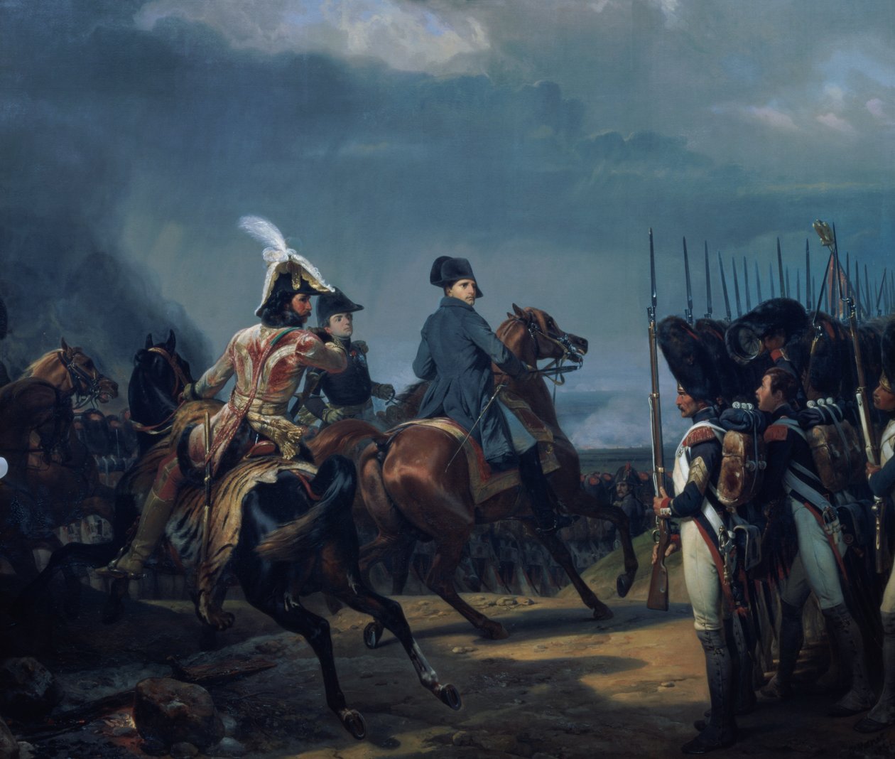 The Battle of Iena, 14th October 1806 by Emile Jean Horace Vernet