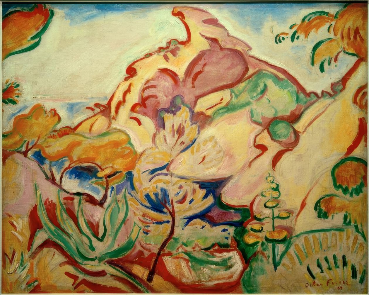 Landscape at La Ciotat (The Eagle