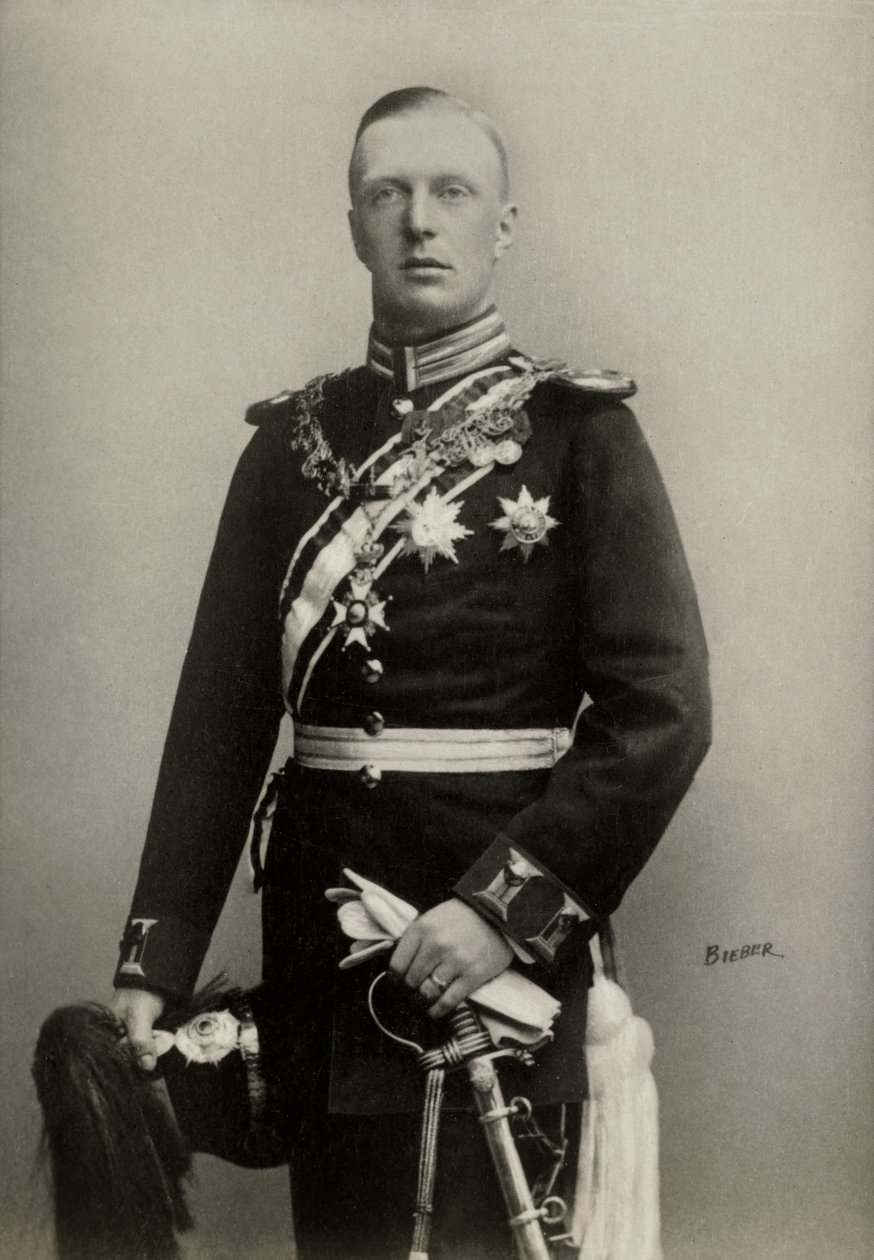 Portrait of Henri, Prince Consort of Holland, Duke of Mecklenburg by Emilie Bieber