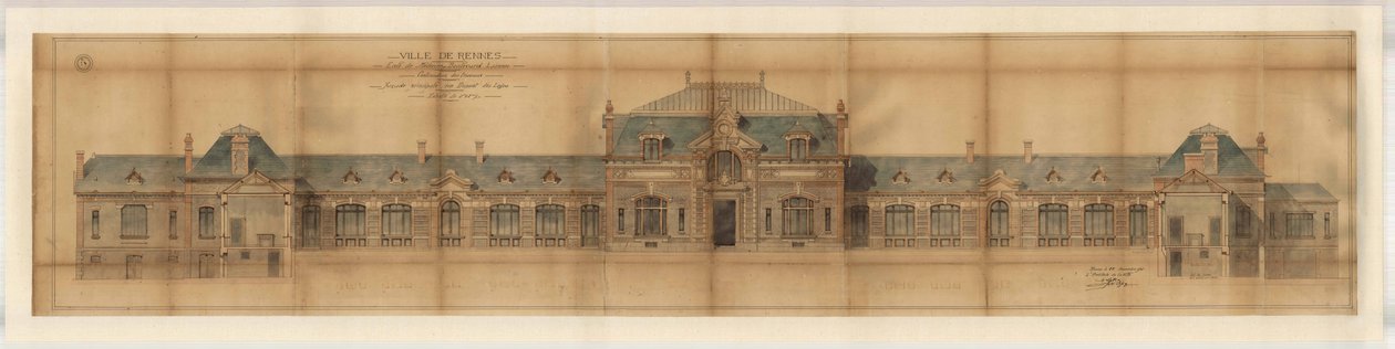 School of Medicine and Pharmacy of Rennes by Emmanuel le Ray