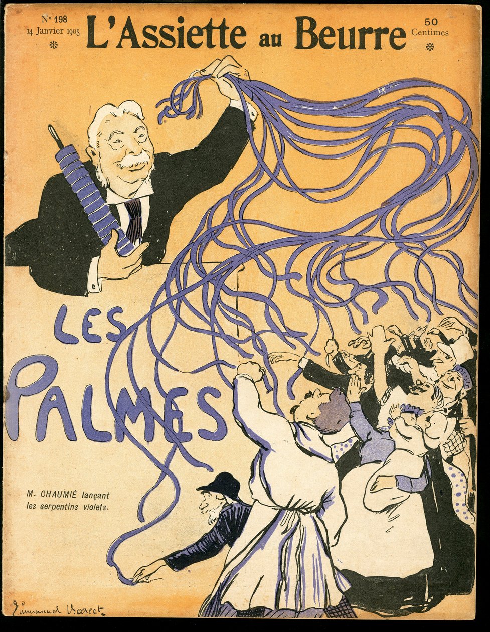Cover of The Butter Plate, Satirical in Colours by Emmanuel Barcet