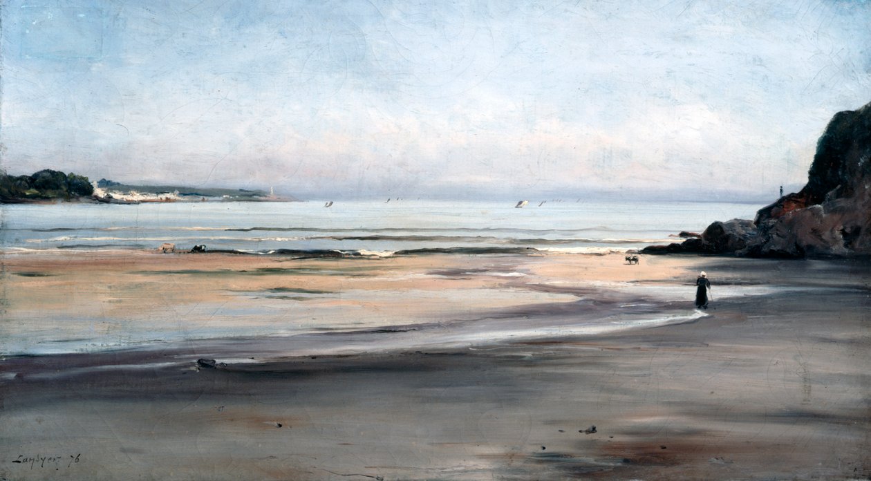 Rising Tide on Saturday Morning, 1876 by Emmanuel Lansyer