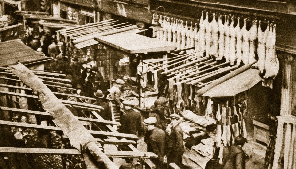 Berwick Street Market, Soho, on a Saturday by English Photographer