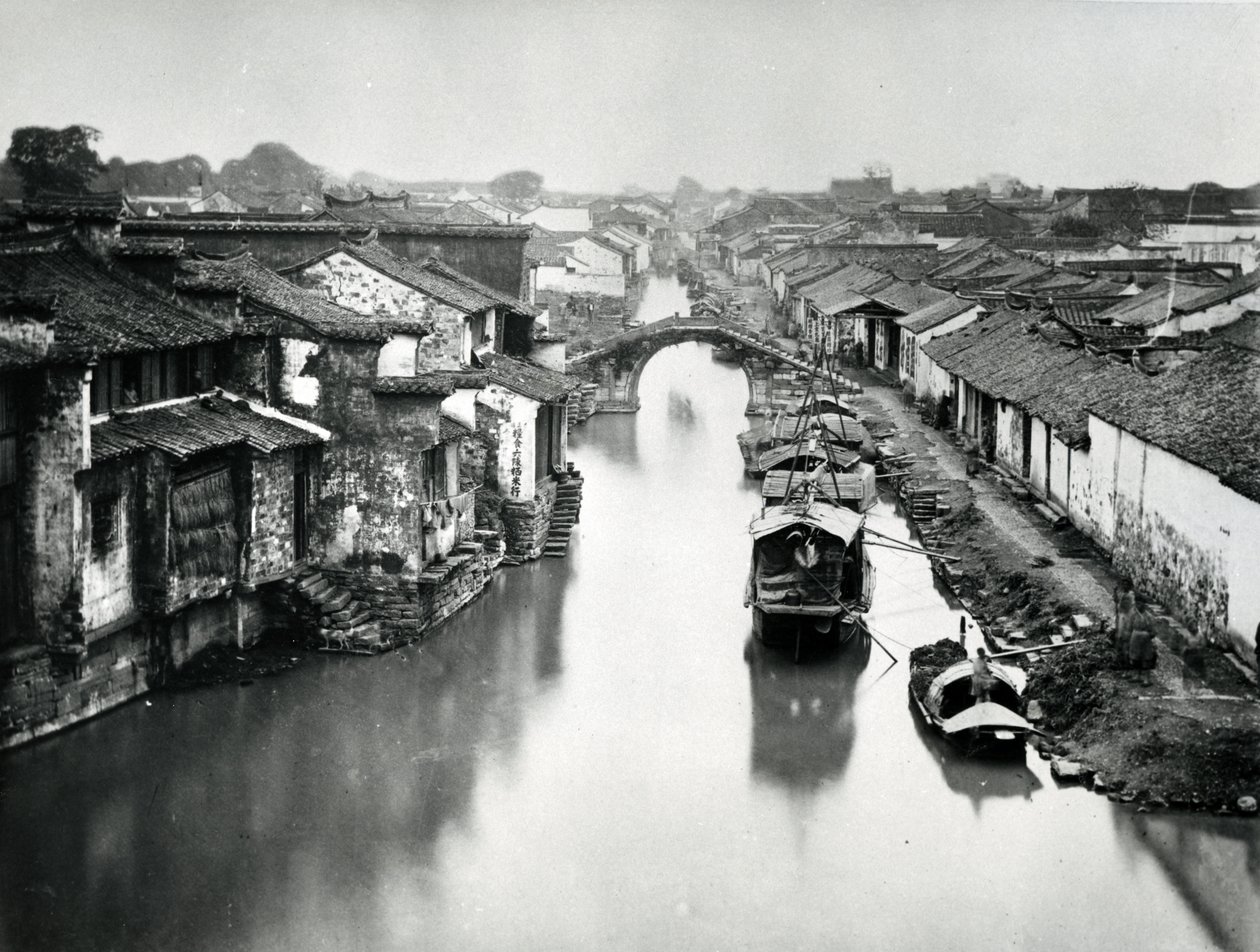 Canal in Peking by English Photographer