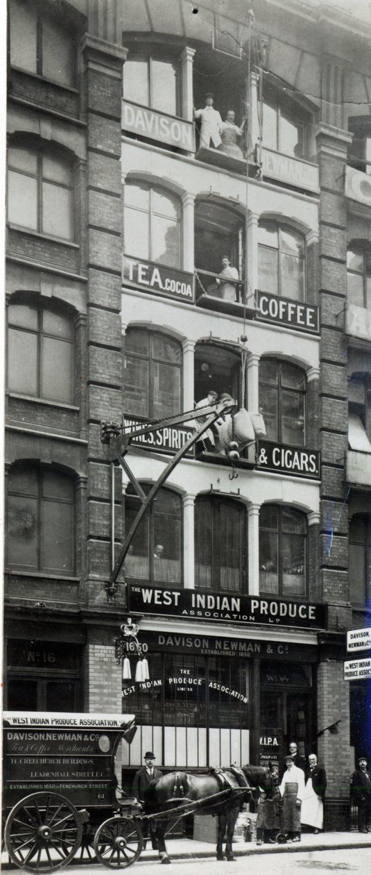 Davison Newman and co, Creechurch Lane, London c.1920 by English Photographer