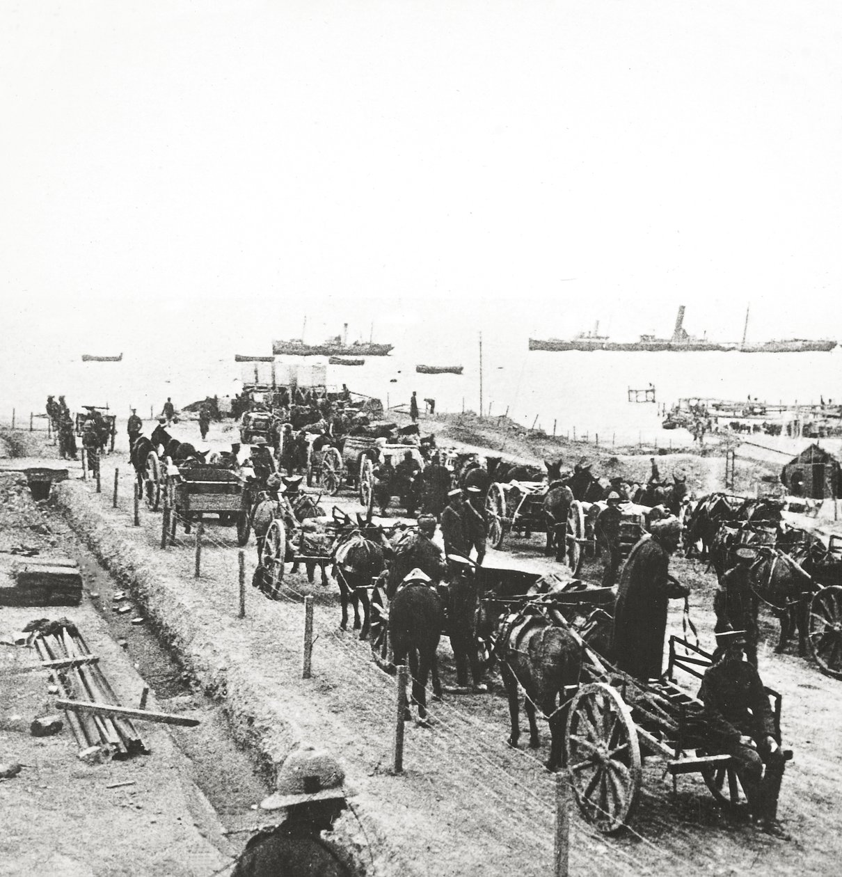 Evacuations of Gallipoli by English Photographer