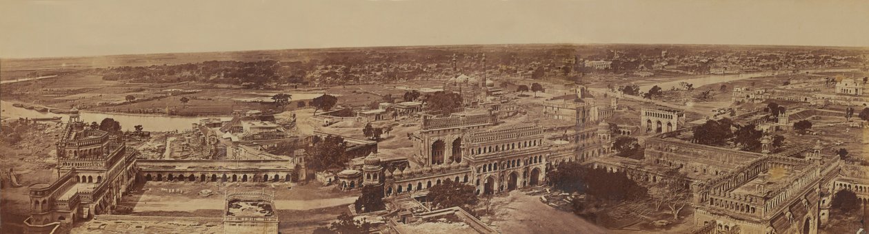 Indian Cityscape, from a collection of twenty-nine photographs associated with the Indian Mutiny, c.1858 by English Photographer