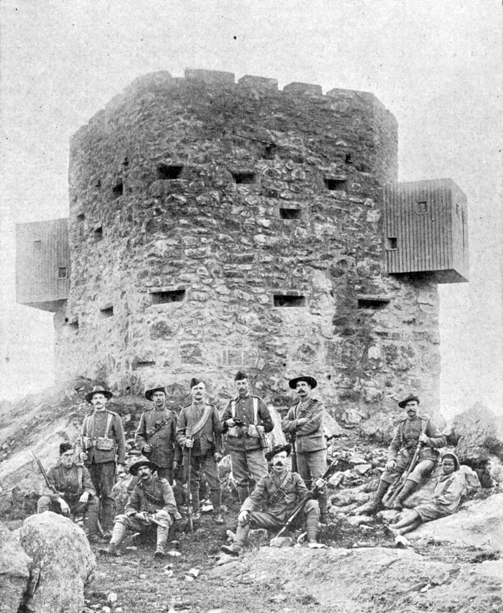 One of the New Blockhouse Forts Now Being Erected Throughout the ...