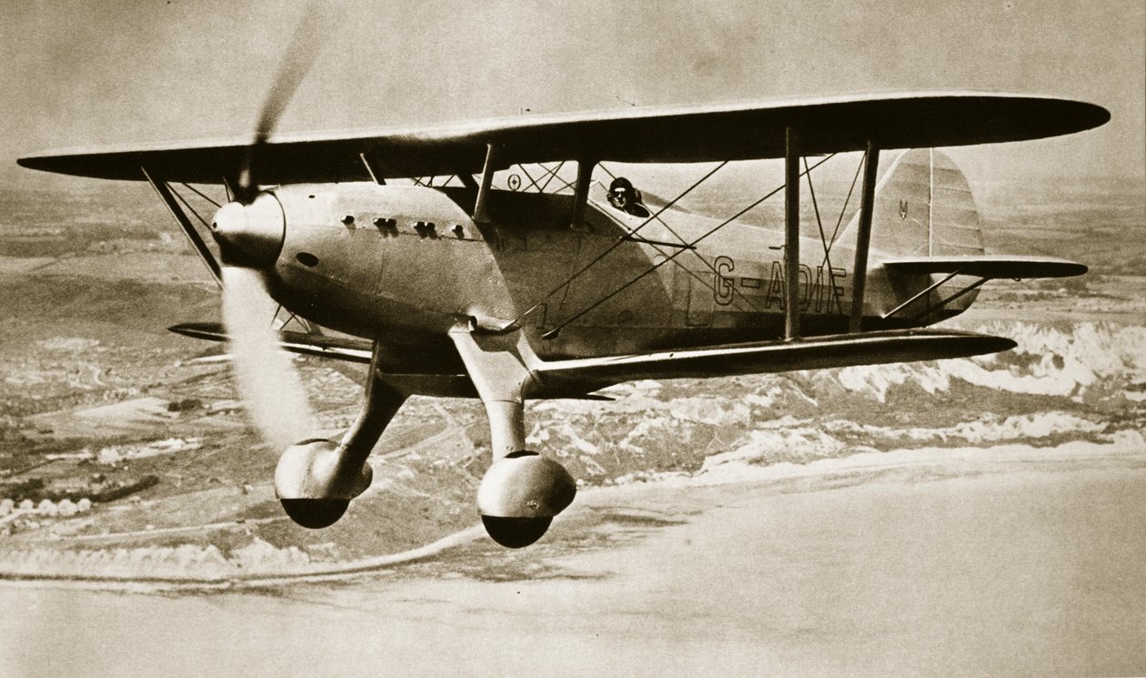One-Man Destroyer of the Air, c.1935 (photogravure) by English Photographer