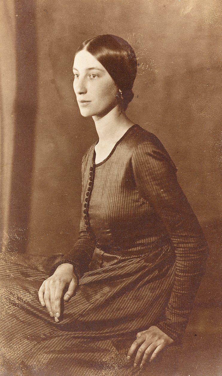 Portrait of Winifred Knights by English Photographer