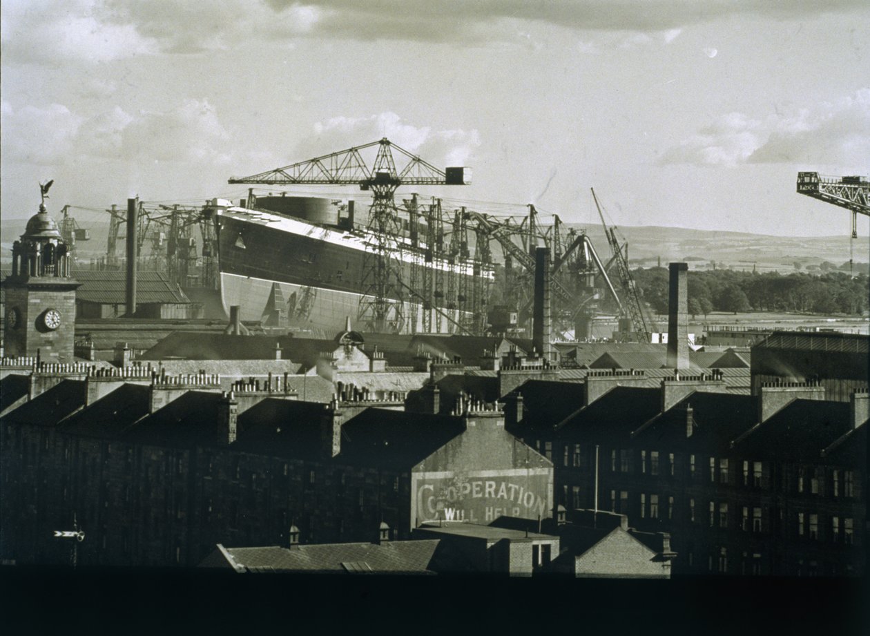 RMS Queen Elizabeth by English Photographer