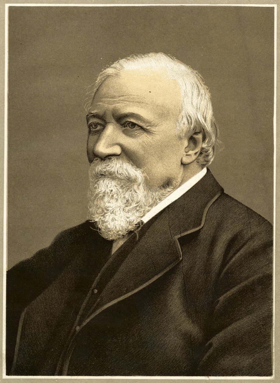 Robert Browning, 1887 by English Photographer