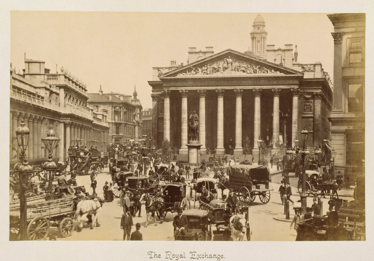 The Royal Exchange by English Photographer