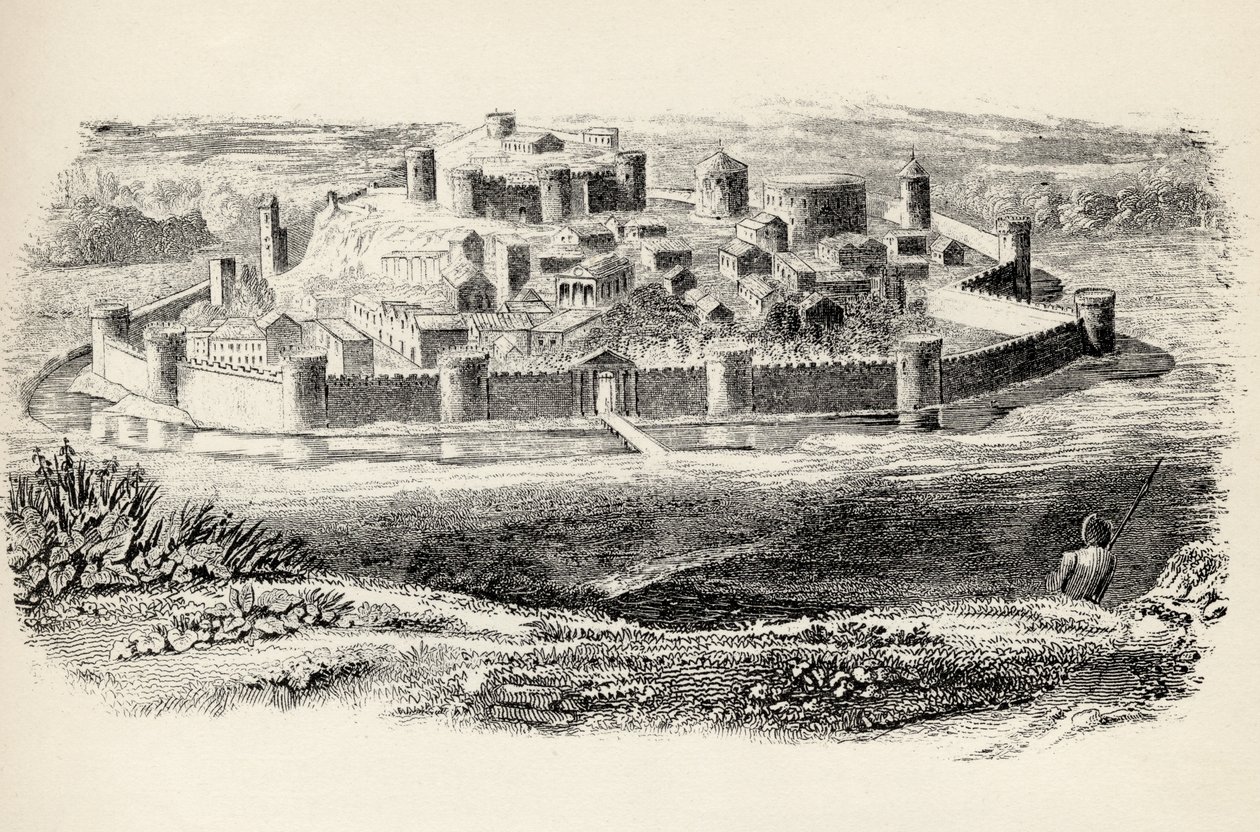A Fortified Medieval Town, from 