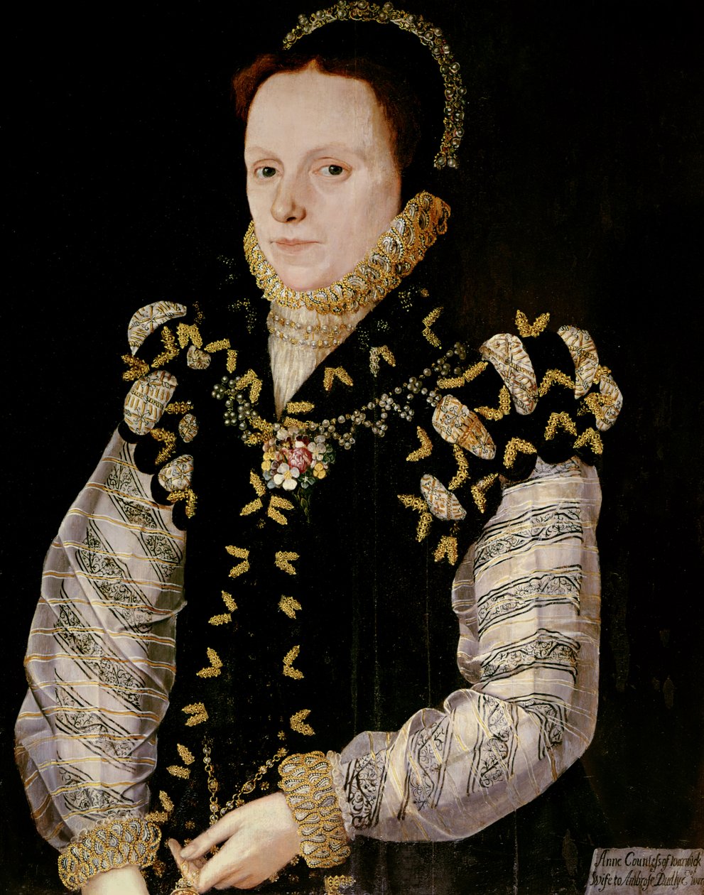 Anne Russell, Countess of Warwick, c.1565 by English School