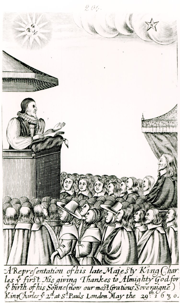 Announcement of the Birth of Charles I