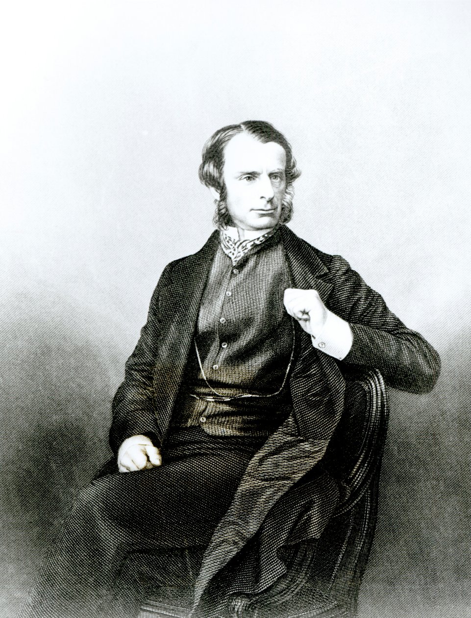 Charles Kingsley (1819-75) by English School