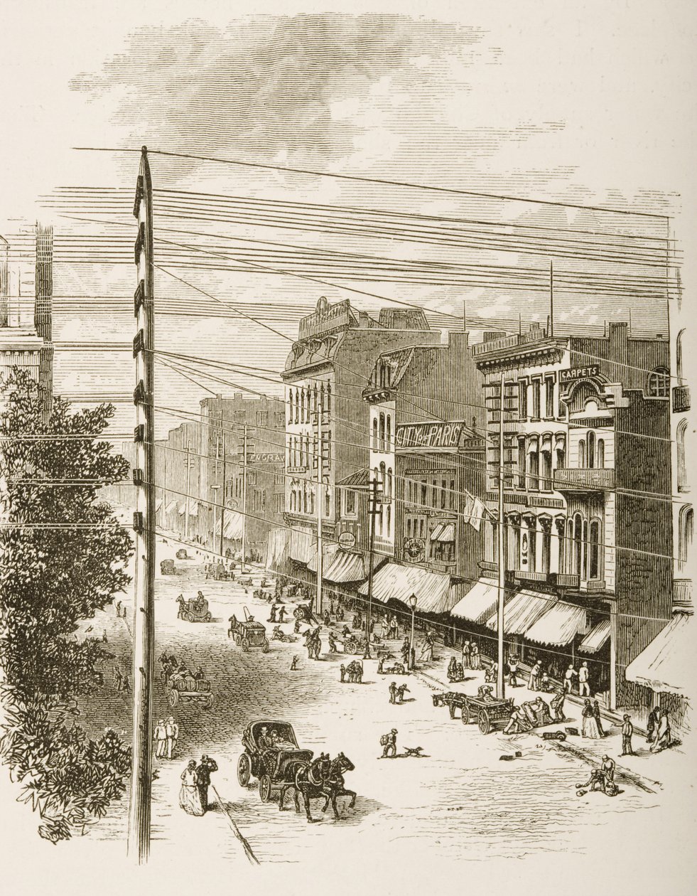 Clark Street, Chicago, from 
