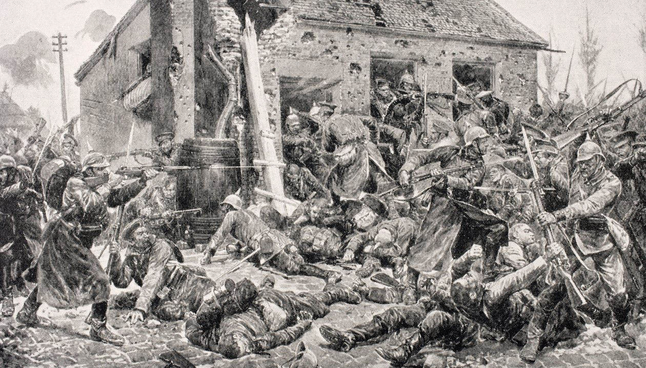 Coldstream Guards action, Landrecies, 24th August 1914, from 