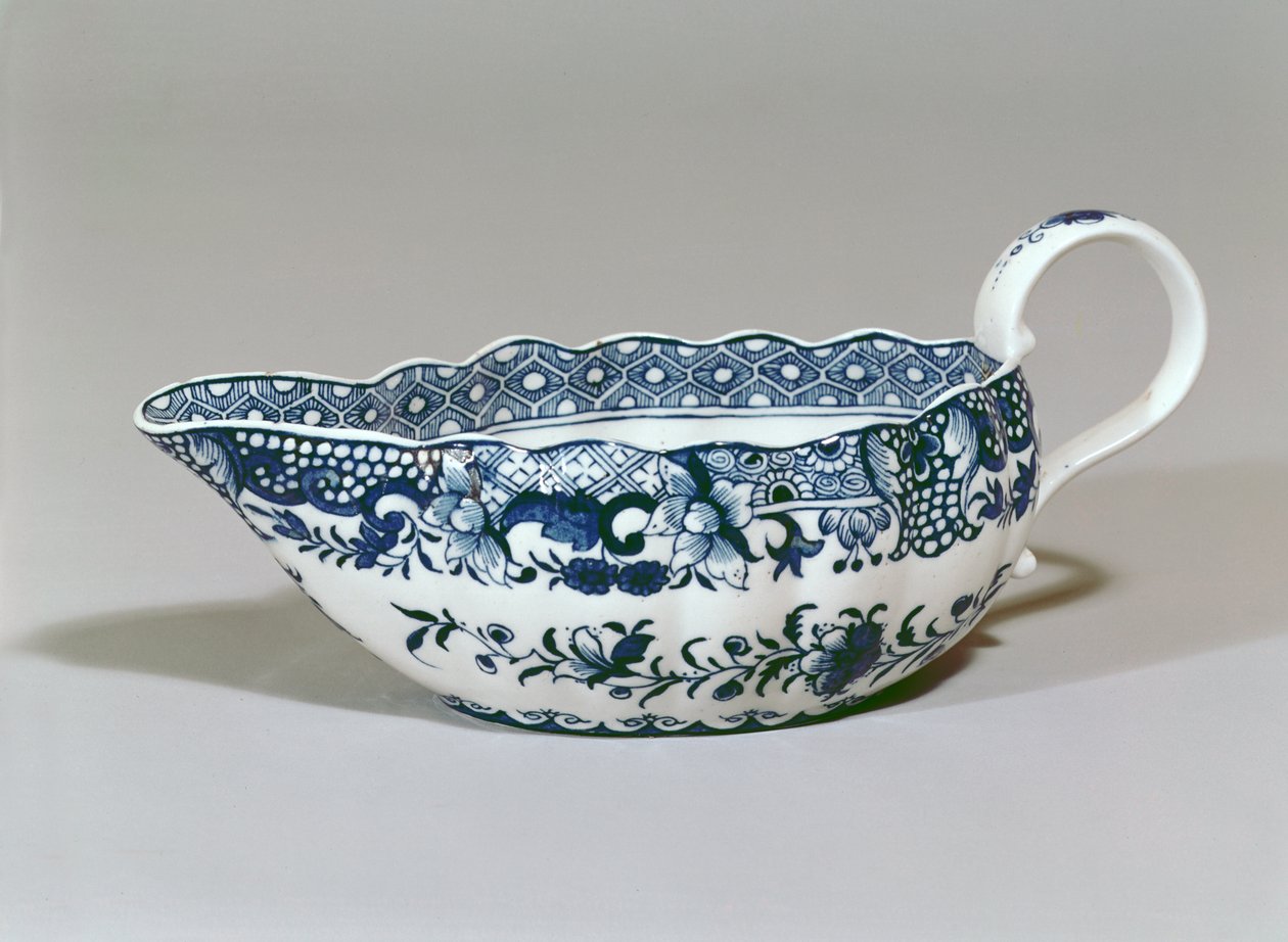 Derby sauceboat, c.1765 by English School