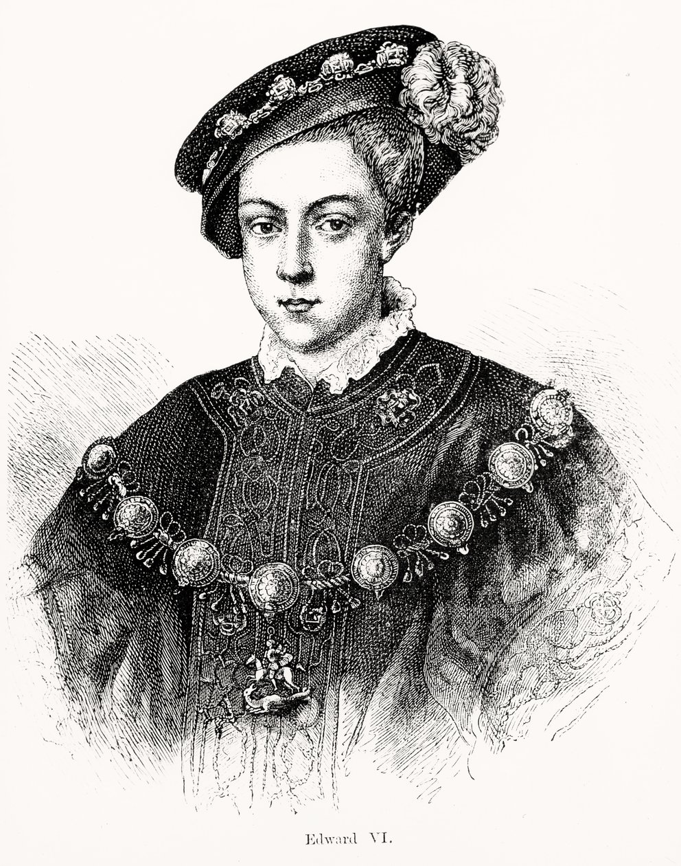 Edward VI (1537-53) by English School