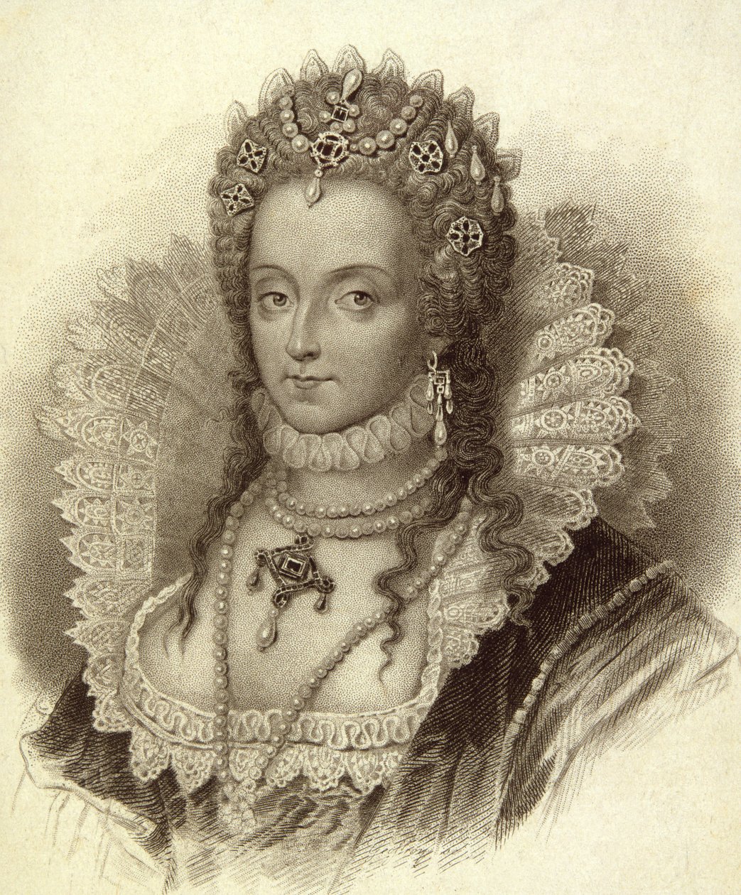 Elizabeth I (1533-1603) Queen of England by English School