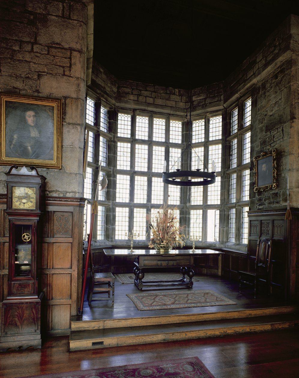 Hoghton Tower, Lancashire: Banqueting Room, 16th Century by English School