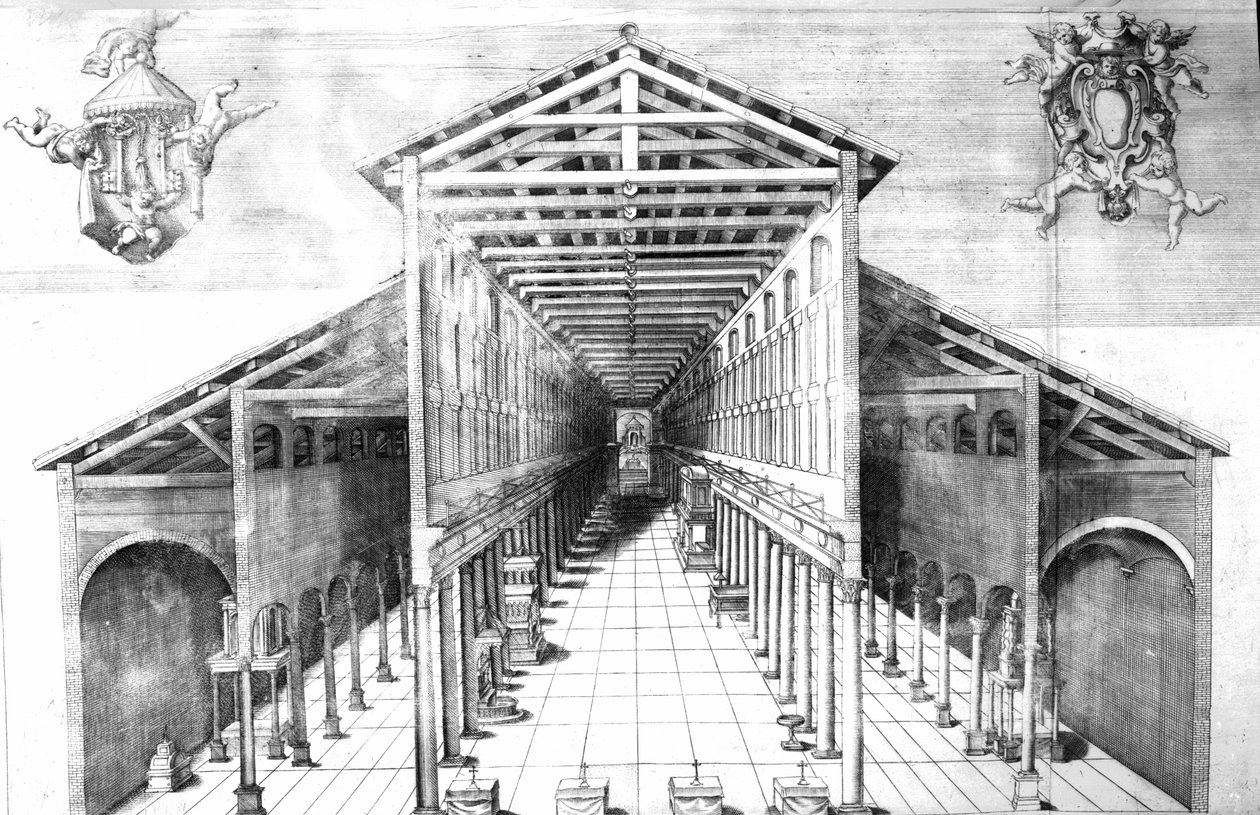 Interior of Old St. Peter