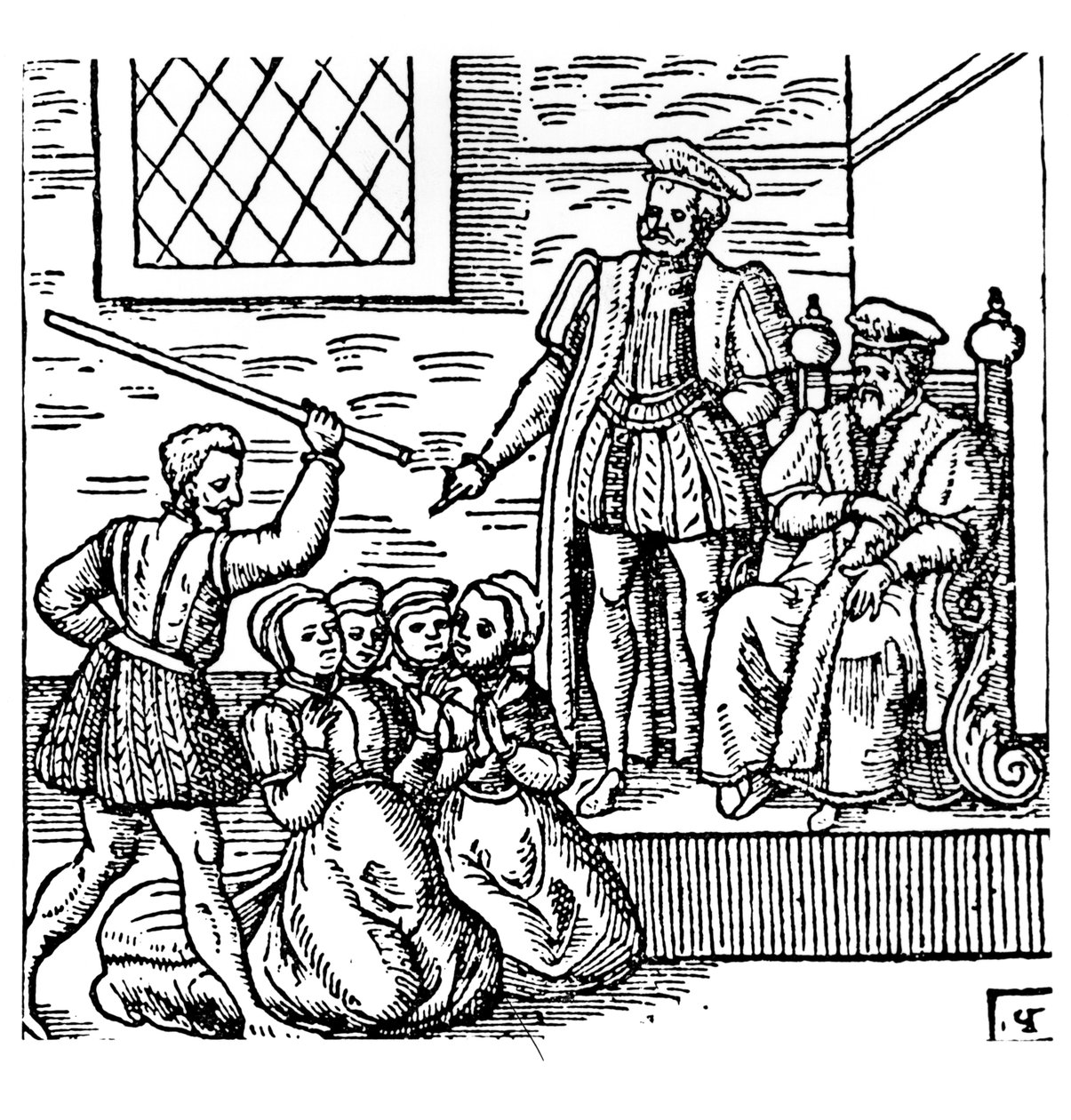 James I of England and VI of Scotland Examining the North Berwick Witches, from 