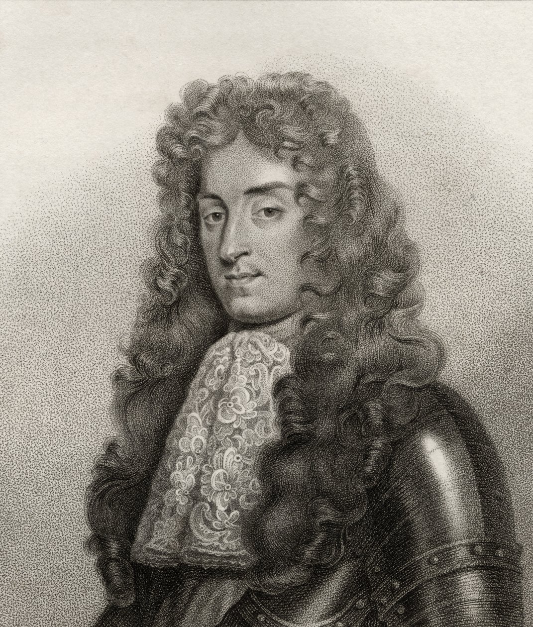 King James II, Engraved by Bocquet, from 