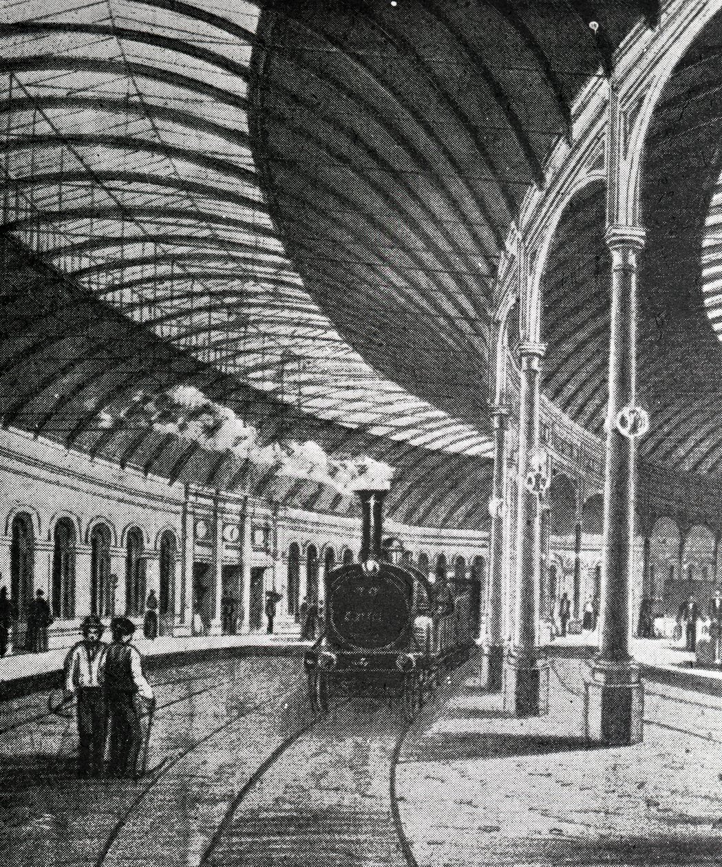 Newcastle Central Station by English School
