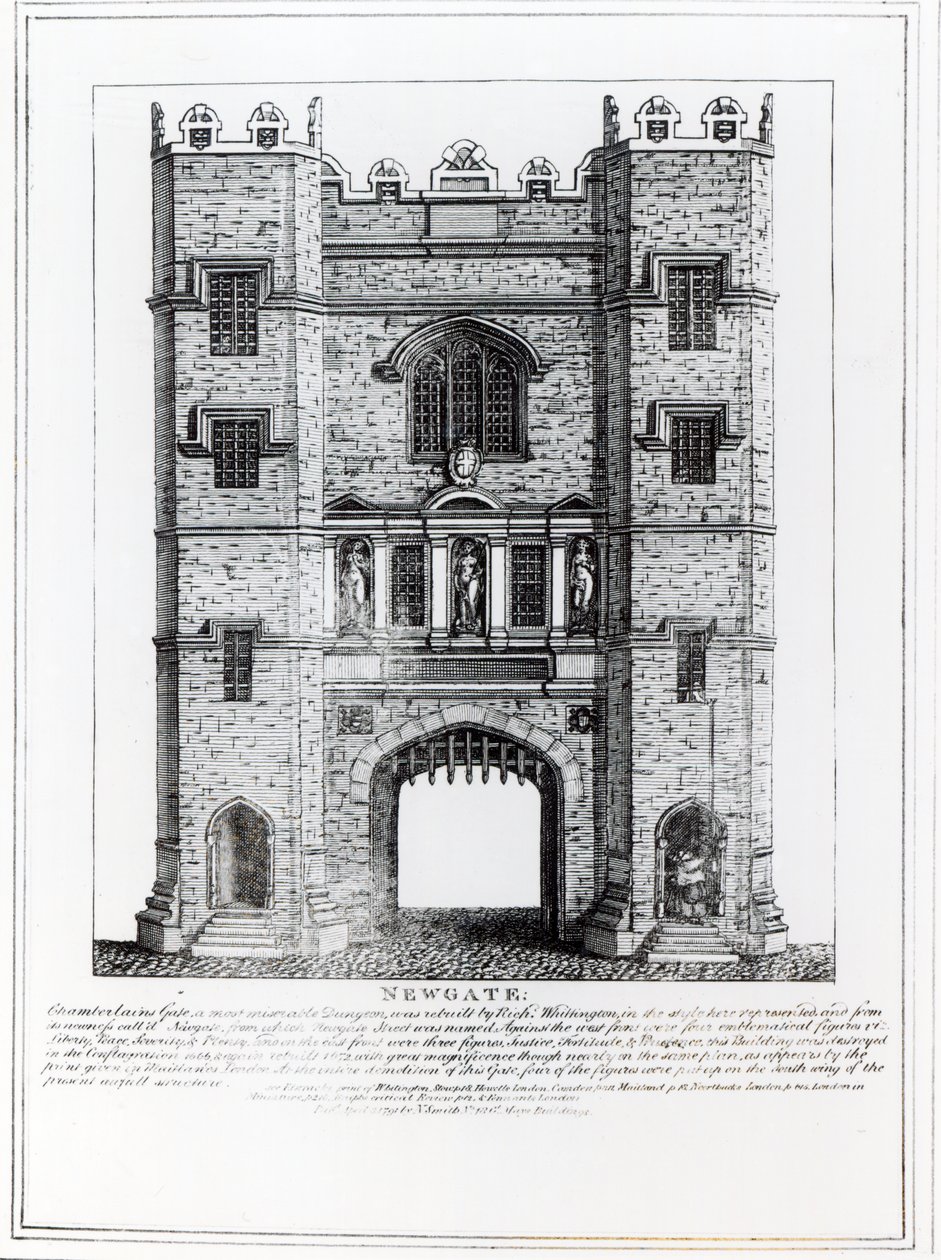 Newgate, London by English School
