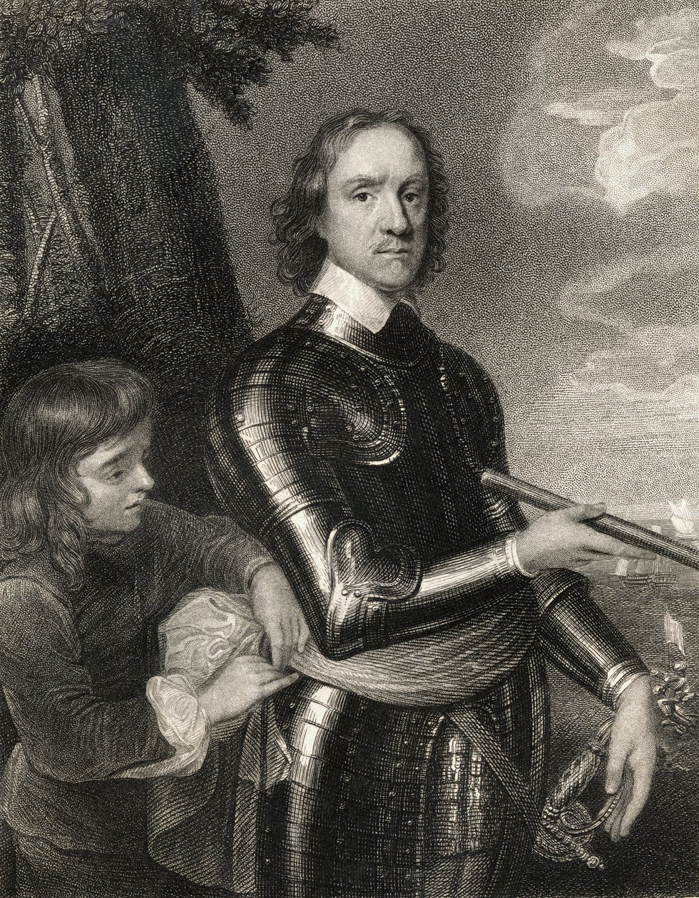 Oliver Cromwell by English School
