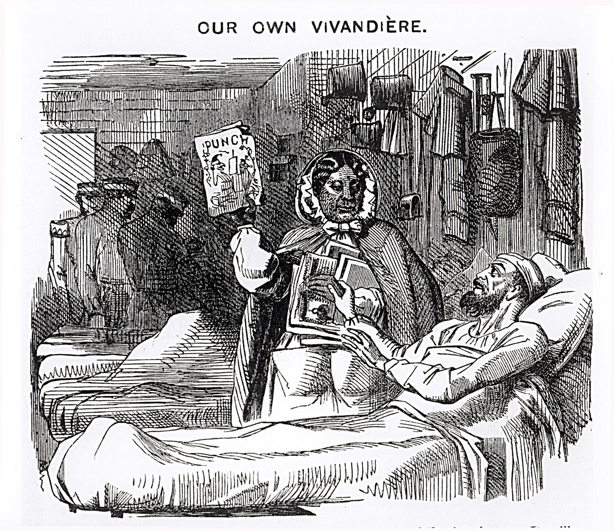 Our Own Vivandiere, Mrs Seacole as depicted in 