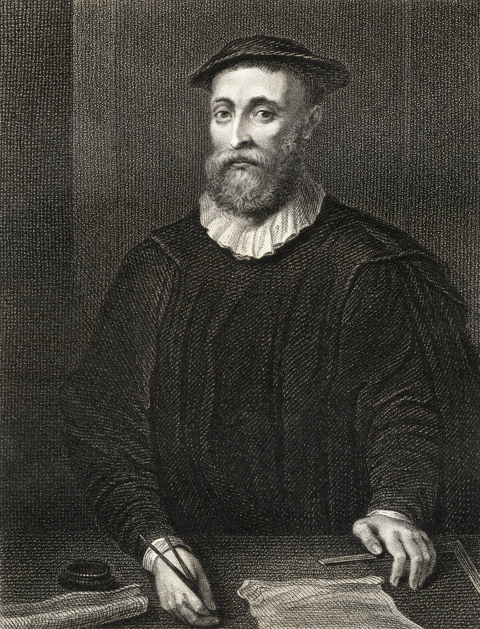 Portrait of John Knox by English School